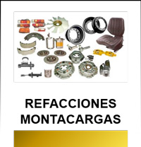 Refacciones para montacargas